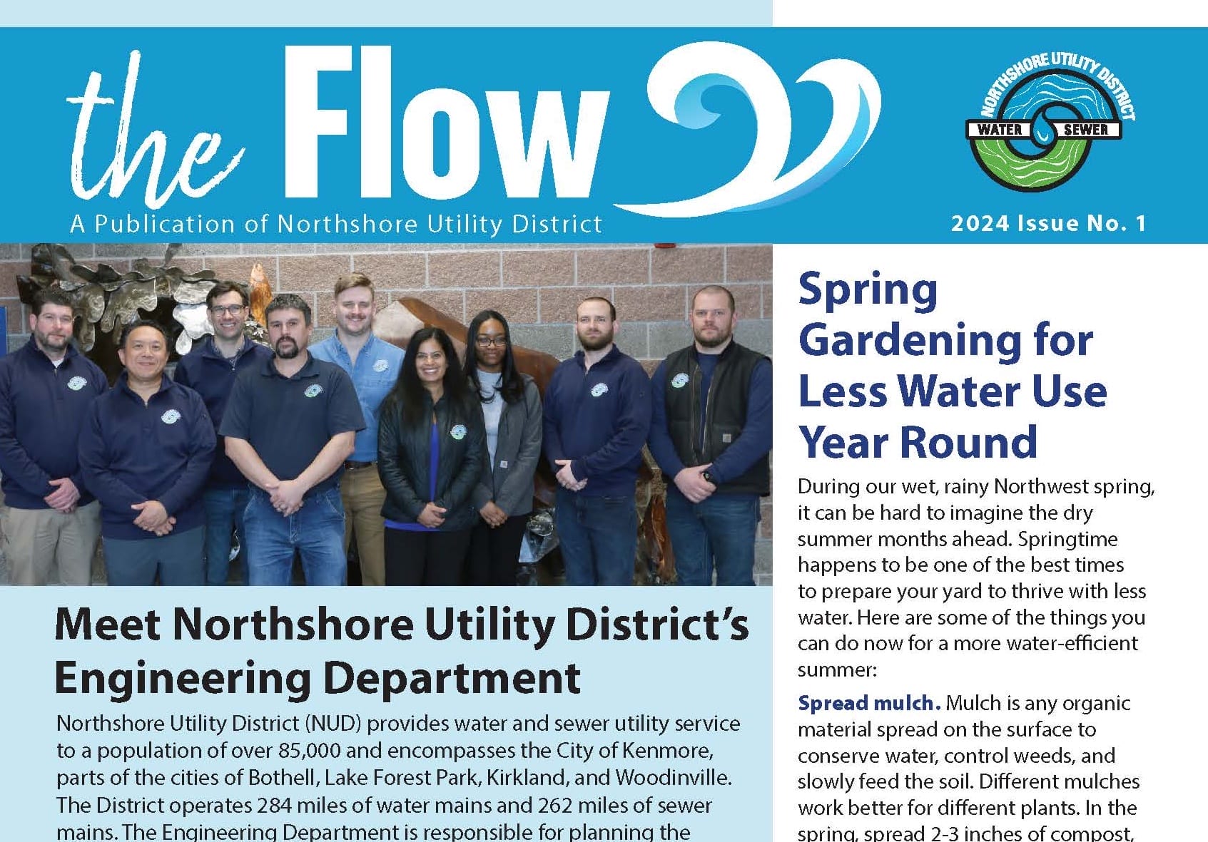 The Flow: Check Out the First Issue of 2024! - Northshore Utility 